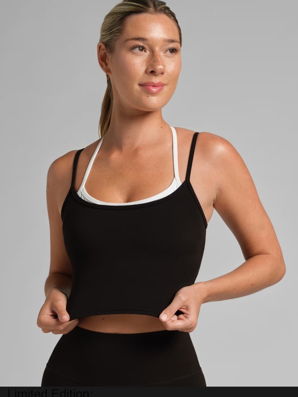 Comfort  Strappy Crop Tank